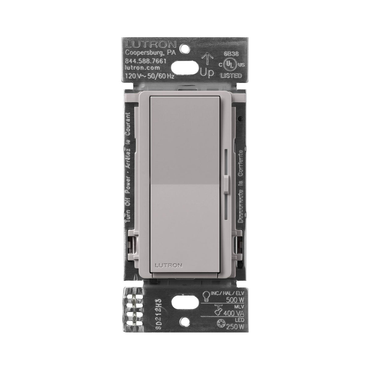 Lutron Diva LED+ Pro Max Phase-Selectable Dimmer | DV-PRO