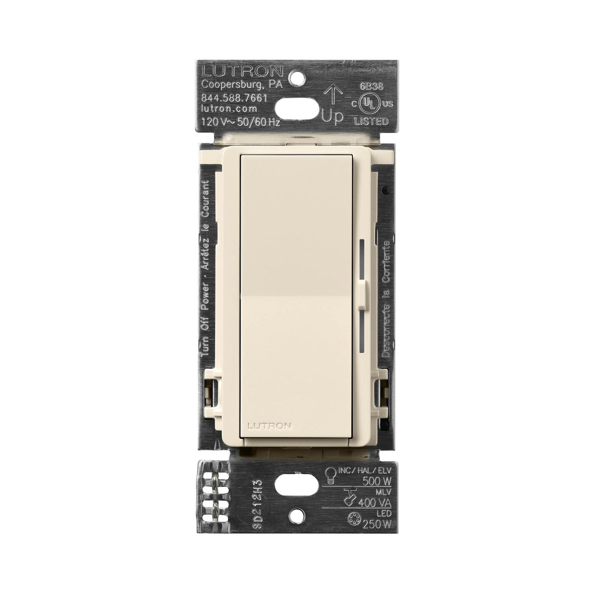 Lutron Diva LED+ Pro Max Phase-Selectable Dimmer | DV-PRO
