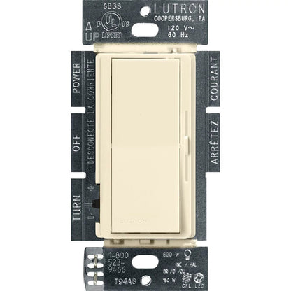Product Display Visual of the SKU: DVCL-153PH-WHC for Marketing of theLutron Diva LED+ Dimmer Switch - 150W LED | DVCL-153PH
