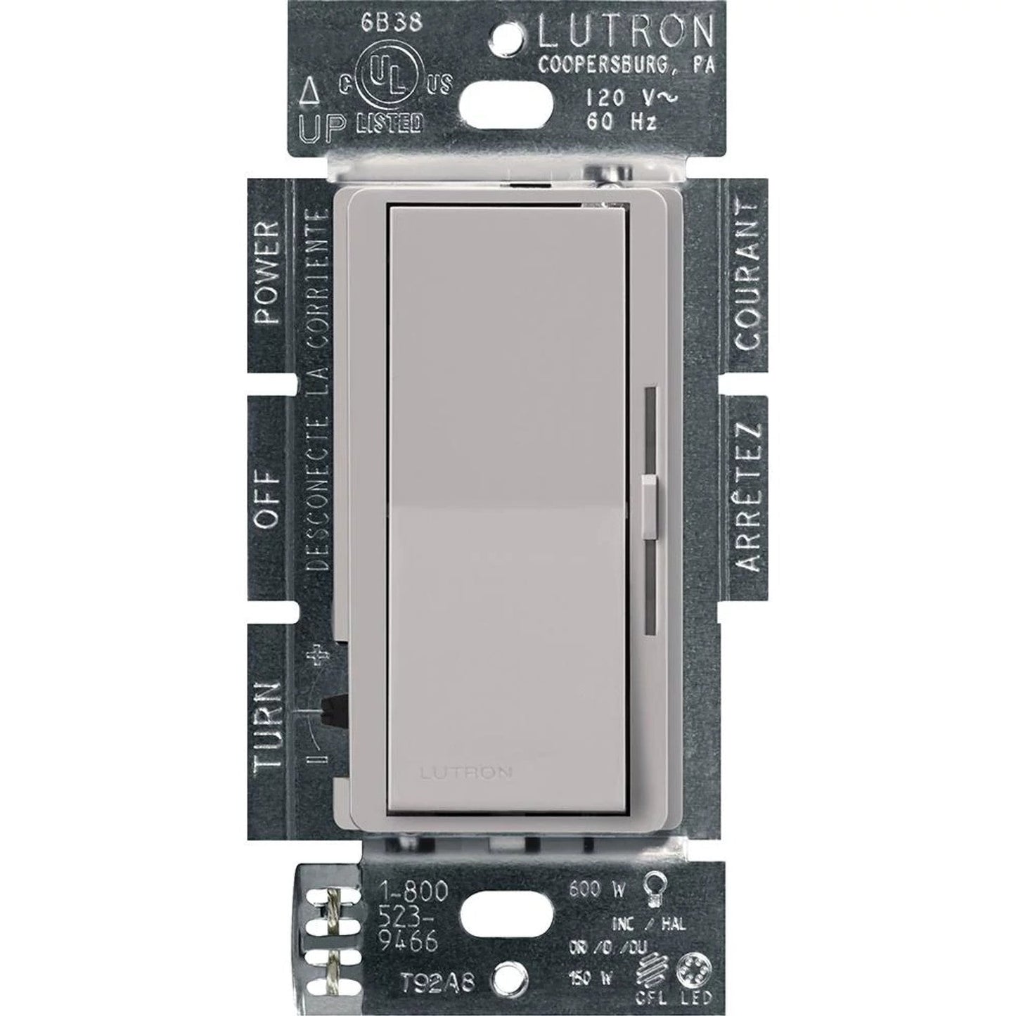 Lutron Diva LED+ Dimmer Switch - 150W LED | DVCL-153PH