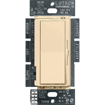 Lutron Diva LED+ Dimmer Switch, 150W LED | DVCL-153P