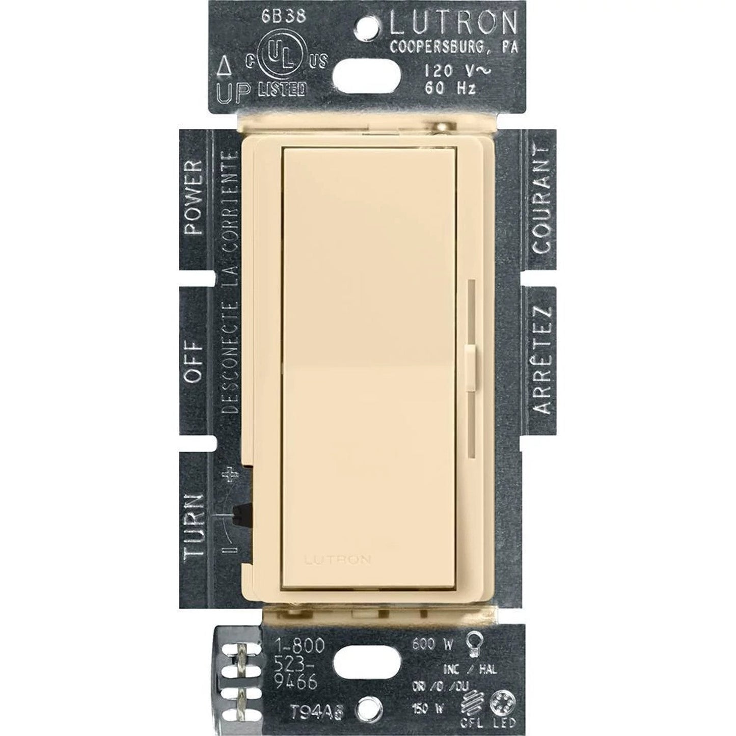 Lutron Diva LED+ Dimmer Switch - 150W LED | DVCL-153PH