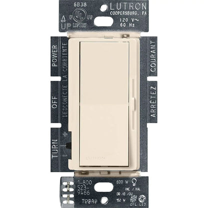 Lutron Diva LED+ Dimmer Switch, 150W LED | DVCL-153P