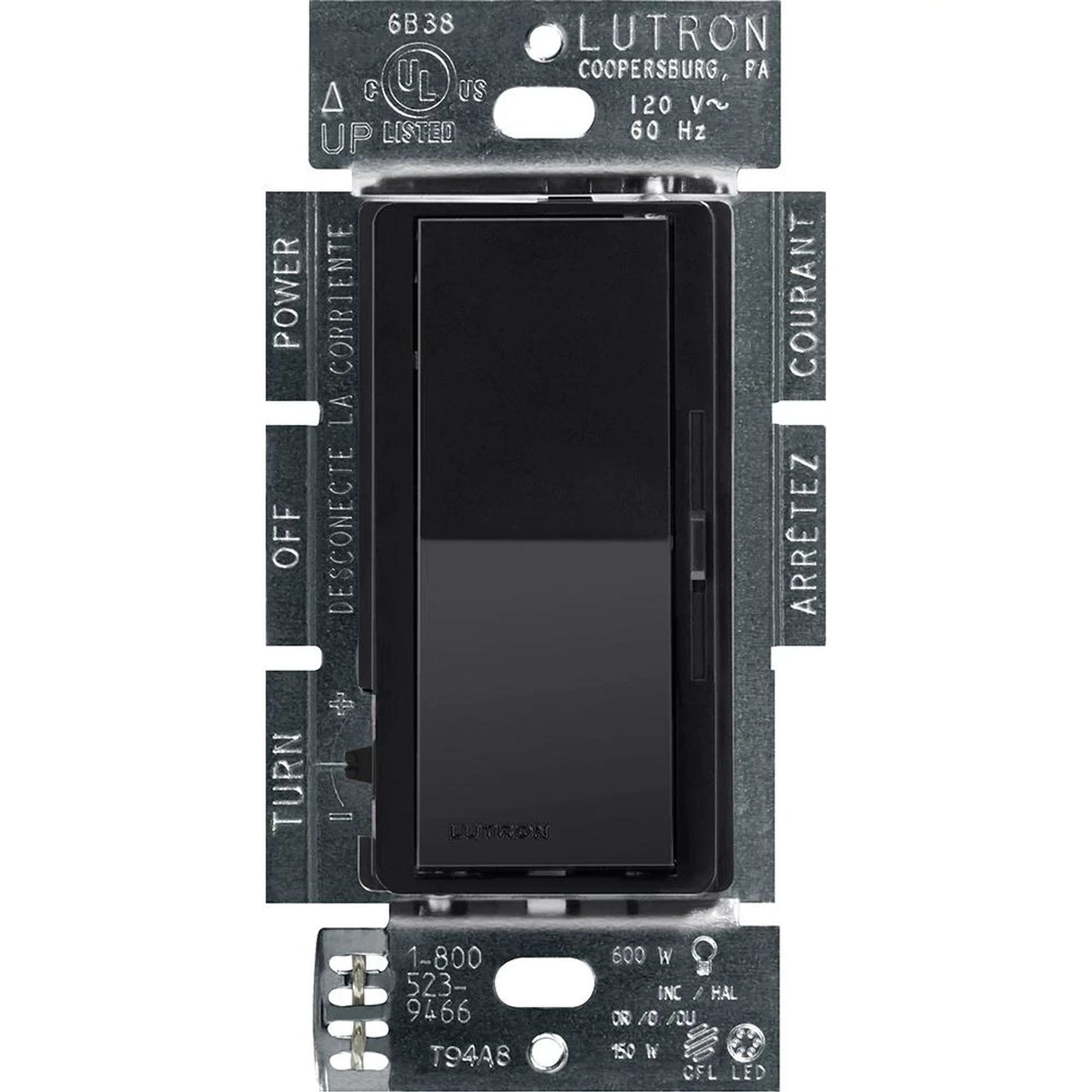 Lutron Diva LED+ Dimmer Switch, 150W LED | DVCL-153P