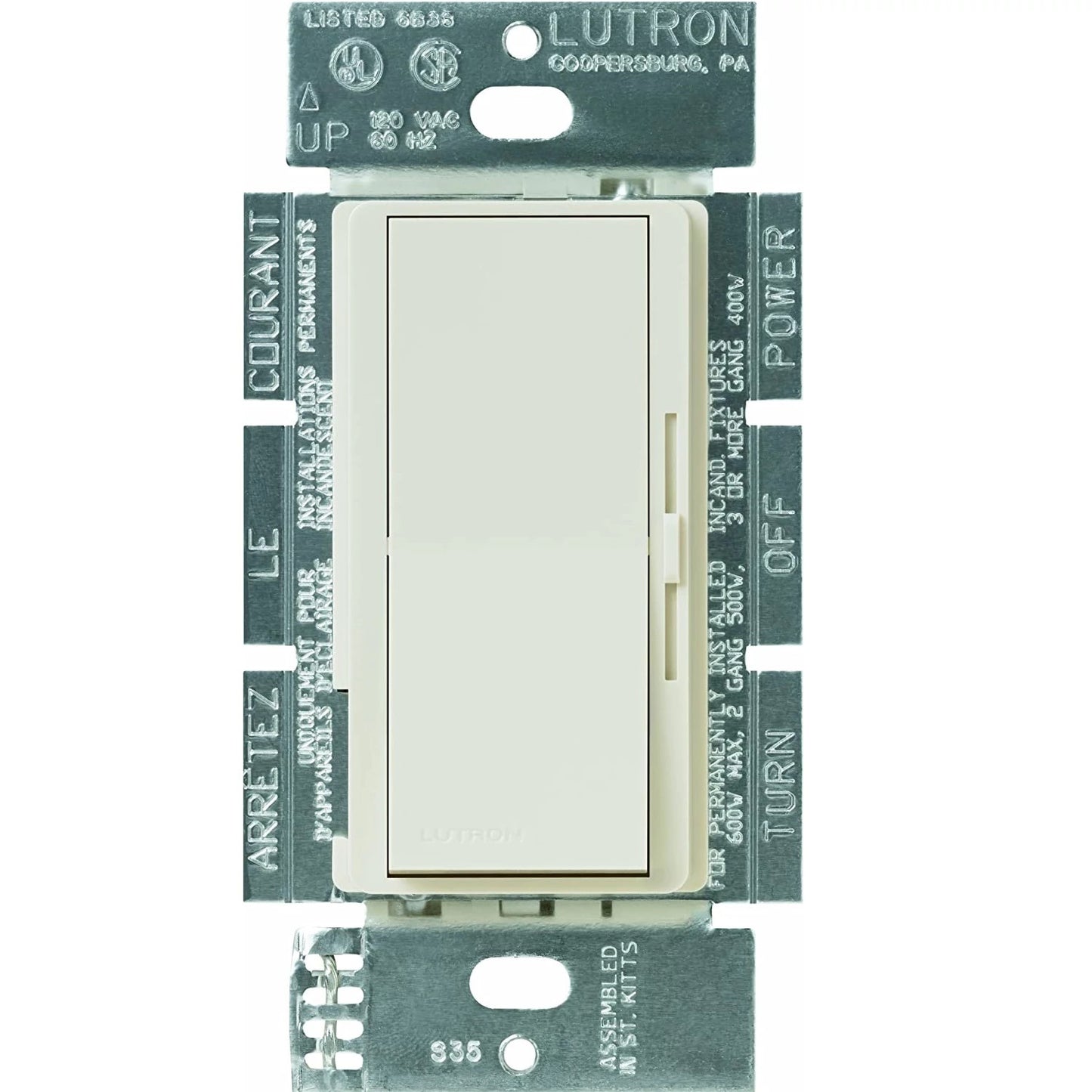 Lutron Diva ELV Dimmer Switch - 300W Electronic Low Voltage (Single) | DVELV-300P