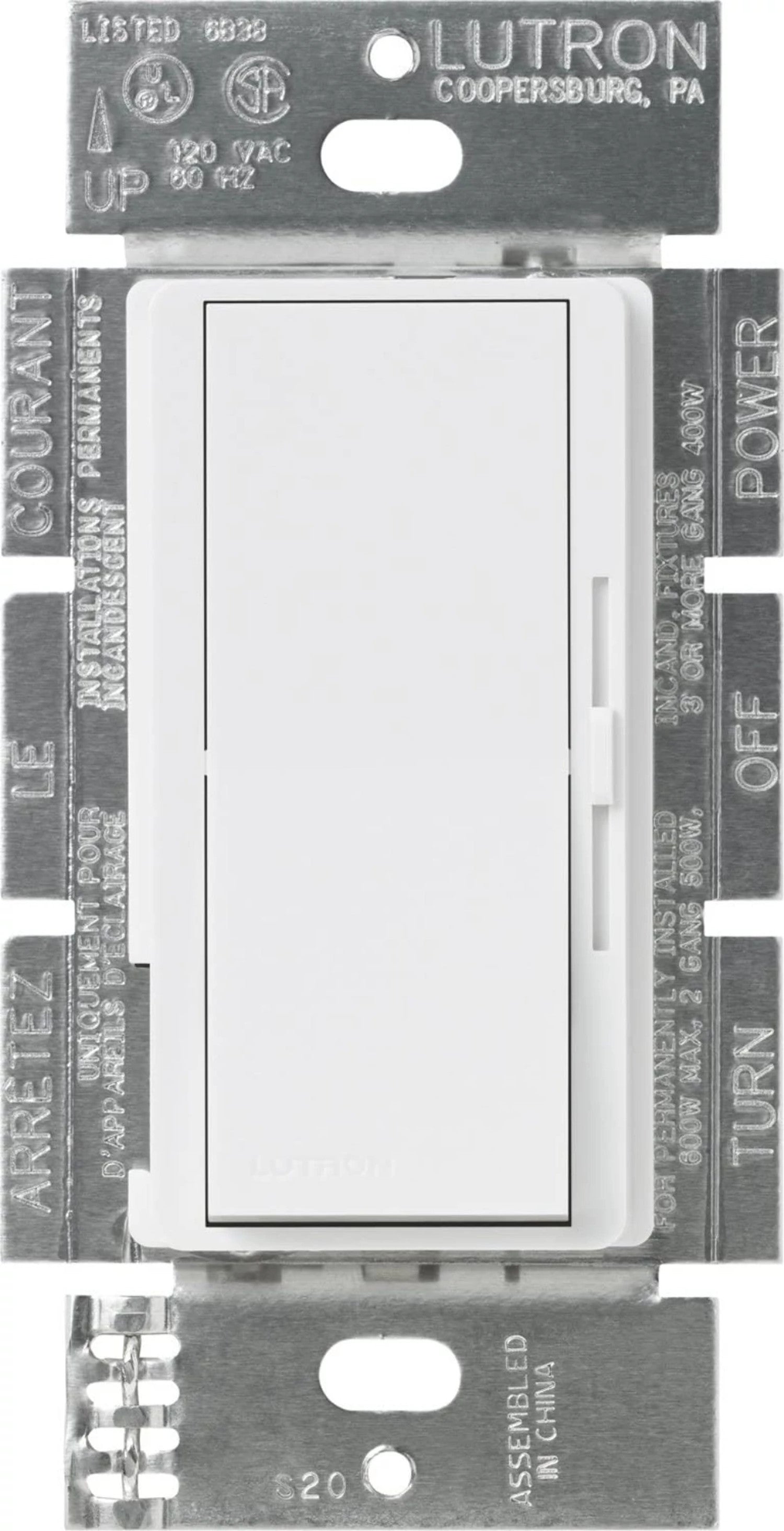Marketing Image of the SKUDVLV-103P-WH-CSA Displayed for Marketing Usage