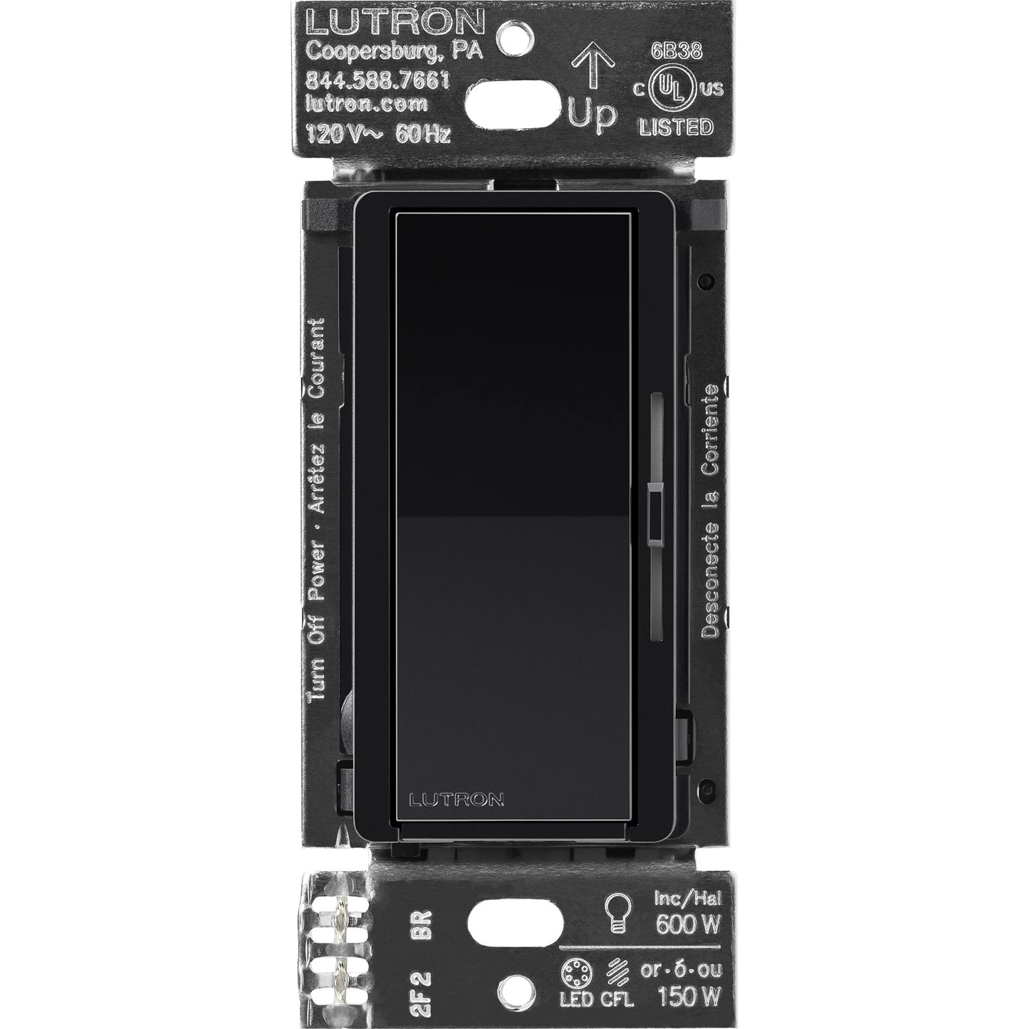Lutron Caseta Diva In-Wall Smart Dimmer Switch | DVRF-6L-XX