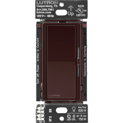 Lutron Caseta Diva In-Wall Smart Dimmer Switch | DVRF-6L-XX