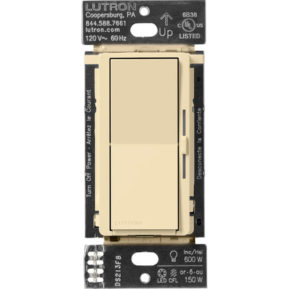 Lutron Caseta Diva In-Wall Smart Dimmer Switch | DVRF-6L-XX