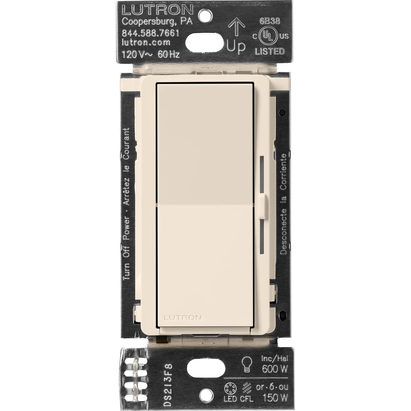 Lutron Caseta Diva In-Wall Smart Dimmer Switch | DVRF-6L-XX