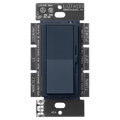 Lutron Diva 3-Speed Fan Control - Single Pole | DVSCFSQ-F