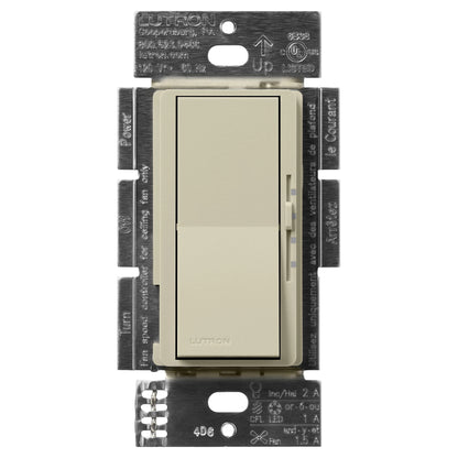 Lutron Diva 3-Speed Fan & Light Control - Single Pole | DVSCFSQ-LF