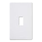 Lutron Fassada 1-Gang Wall Plate Traditional Toggle Opening |FG-1