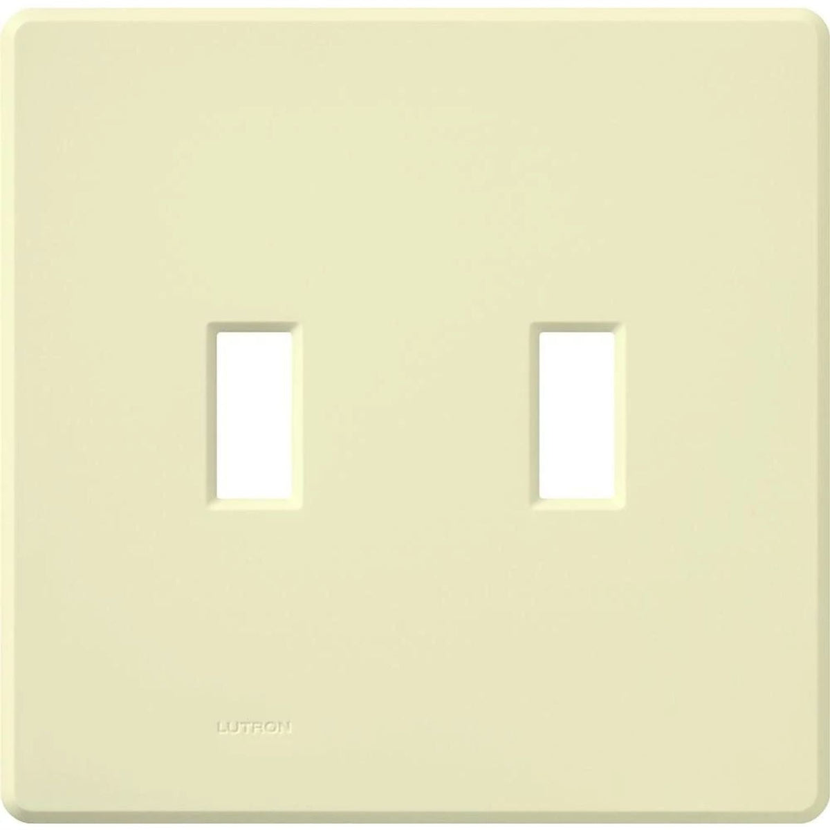 Lutron Fassada 2-Gang Wall Plate - Traditional Toggle Opening |FG-2
