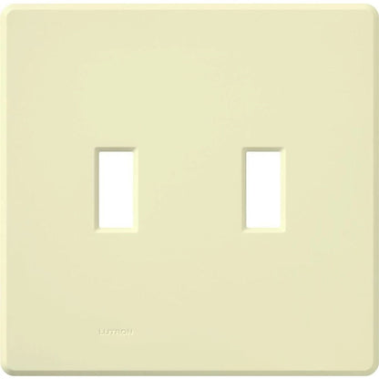Lutron Fassada 2-Gang Wall Plate - Traditional Toggle Opening |FG-2