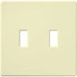 Lutron Fassada 2-Gang Wall Plate - Traditional Toggle Opening |FG-2