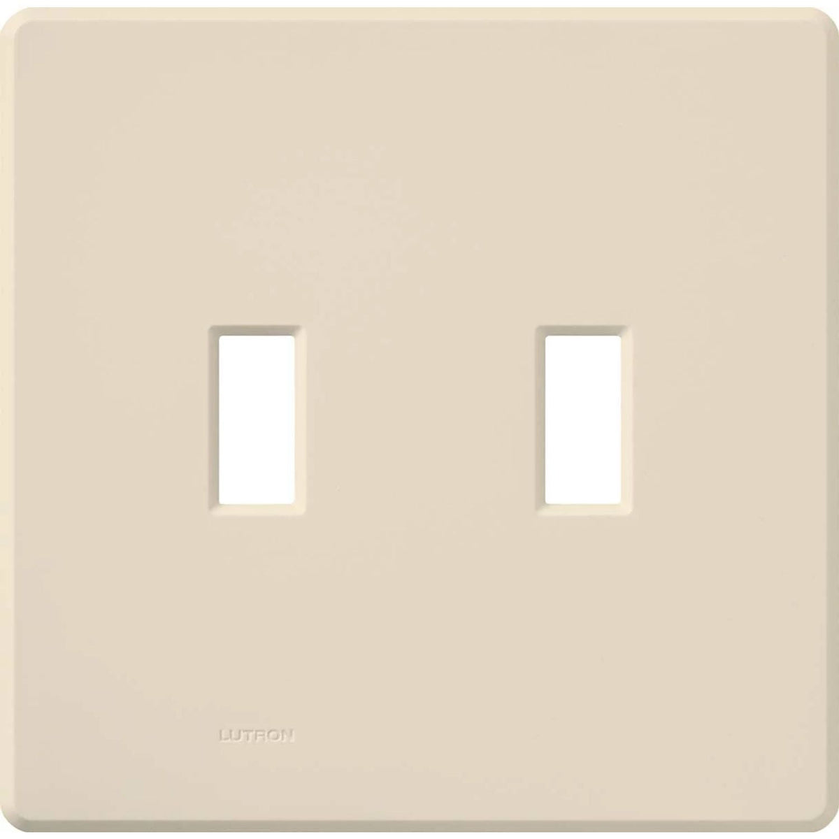 Lutron Fassada 2-Gang Wall Plate - Traditional Toggle Opening |FG-2
