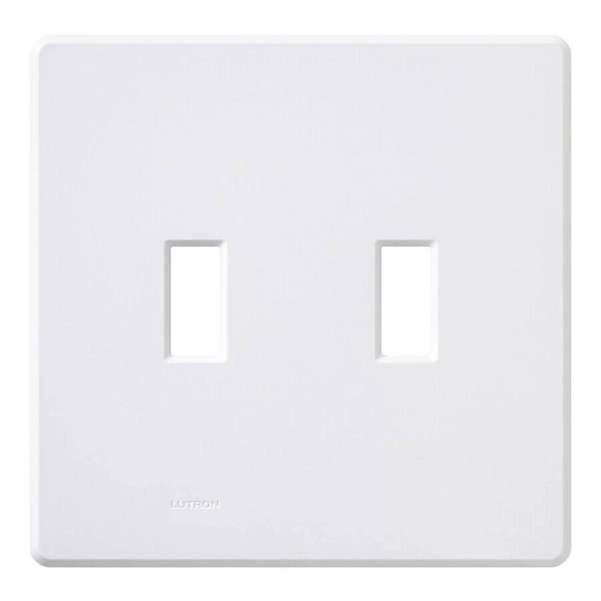 Lutron Fassada 2-Gang Wall Plate - Traditional Toggle Opening |FG-2