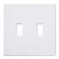 Lutron Fassada 2-Gang Wall Plate - Traditional Toggle Opening |FG-2