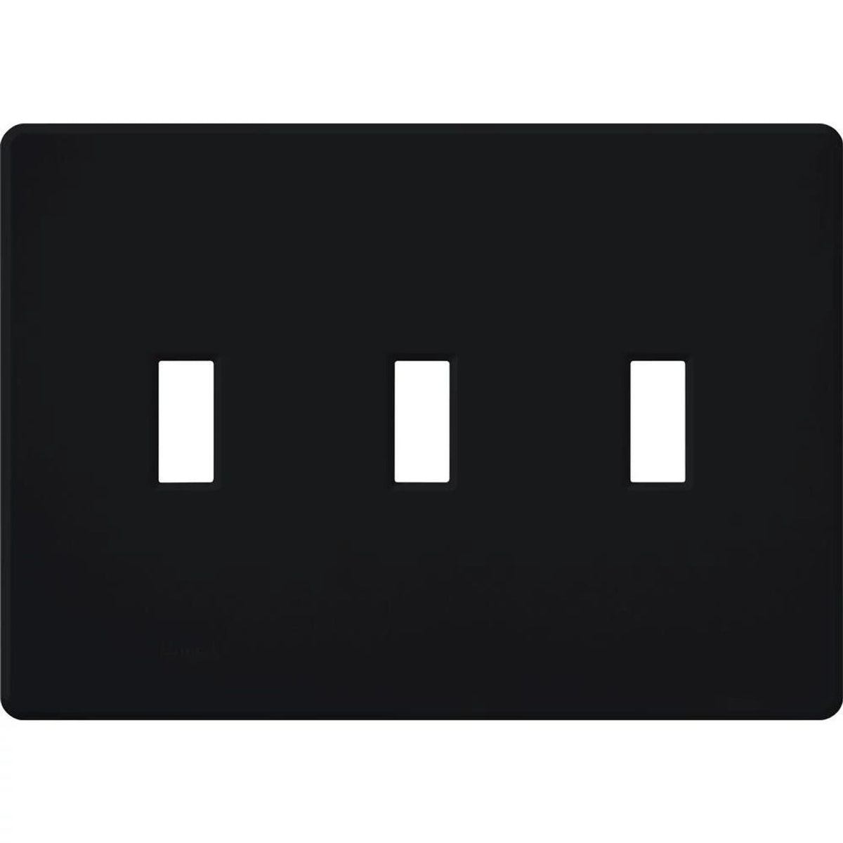 Lutron Fassada 3-Gang Wall Plate | For 3 Traditional Toggle Controls | FG-3