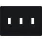 Lutron Fassada 3-Gang Wall Plate | For 3 Traditional Toggle Controls | FG-3