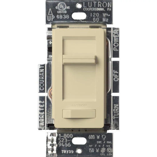 Lutron Lumea LED+ Dimmer Switch | 150W LED / 600W Inc/Hal | Single-Pole/3-Way | LECL-153PH