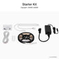 Lutron Lumaris RadioRA 3 tunable white tape light starter kit components, SKU RRL-TLK-TW-IN