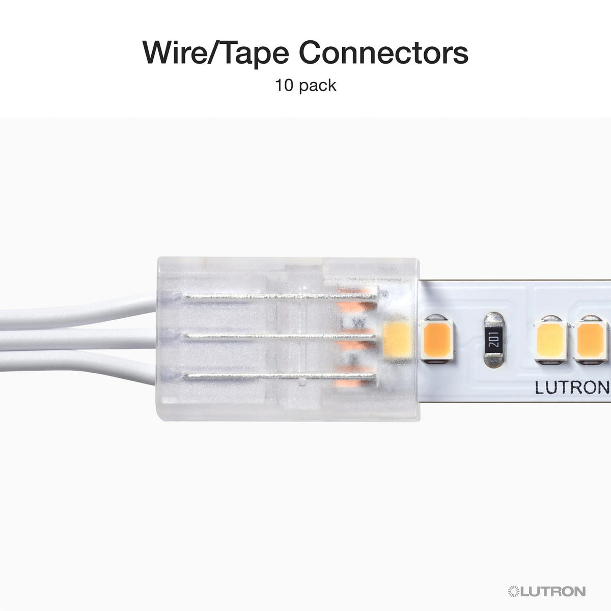 Lutron Lumaris Wire/Tape Connectors 10-Pack | LU-CK1-TW – Simply Controlled