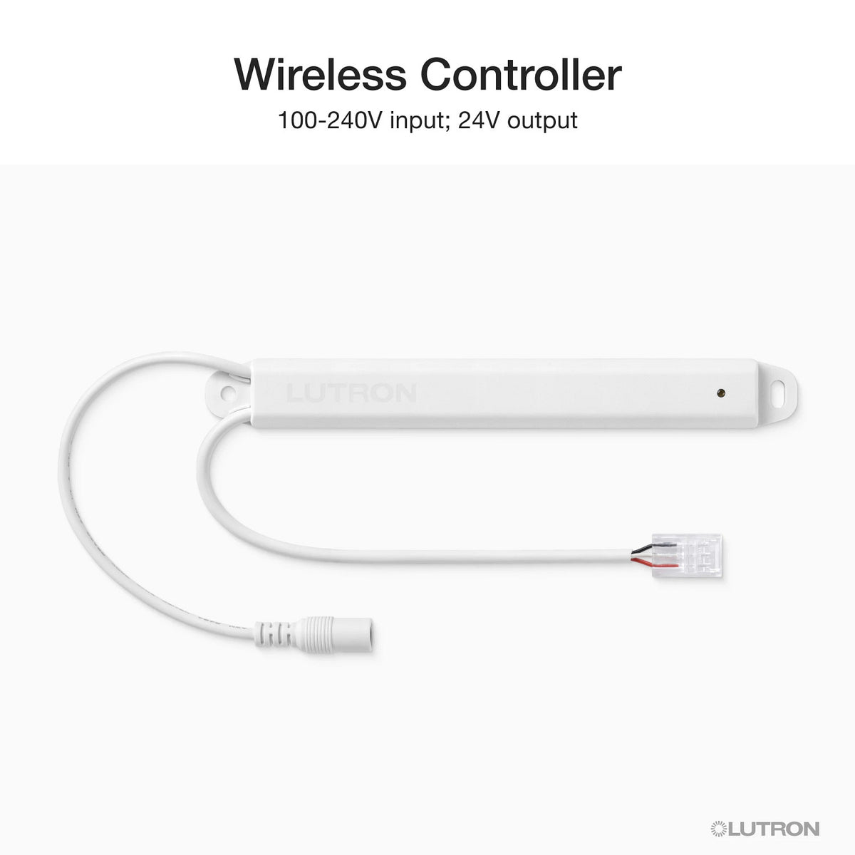 Lutron Lumaris wireless controller power interface wiring option, SKU RRL-TWCL-WH