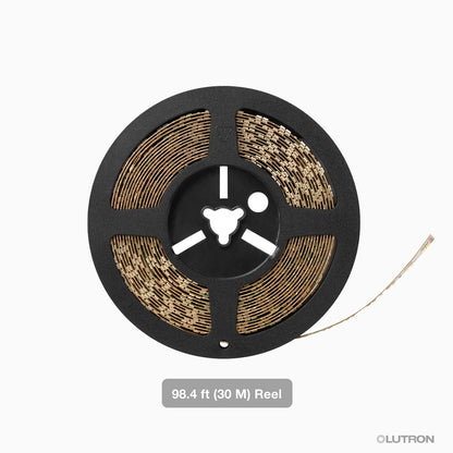 Lutron Lumaris tunable white LED tape light 98.4 ft reel, daylight 2500K-5000K, SKU LU-T30-DL