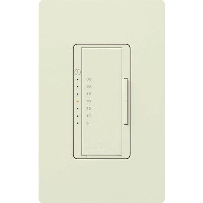 Lutron Maestro Countdown Timer - 600W/3A Fan, Neutral Required | MA-T51MN