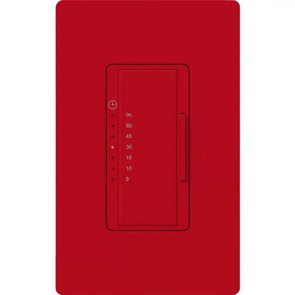 Lutron Maestro Countdown Timer - 600W/3A Fan, Neutral Required | MA-T51MN