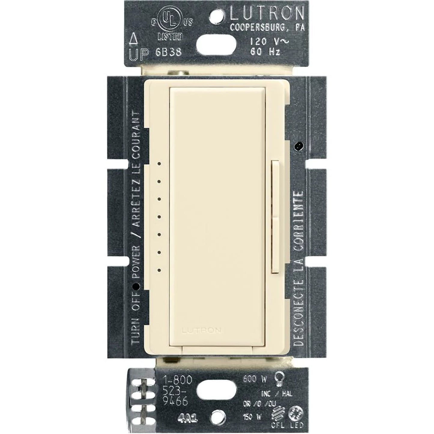 Lutron Maestro LED+ Dimmer Switch - 150W LED (Clamshell) | MACL-153MH-XX-C