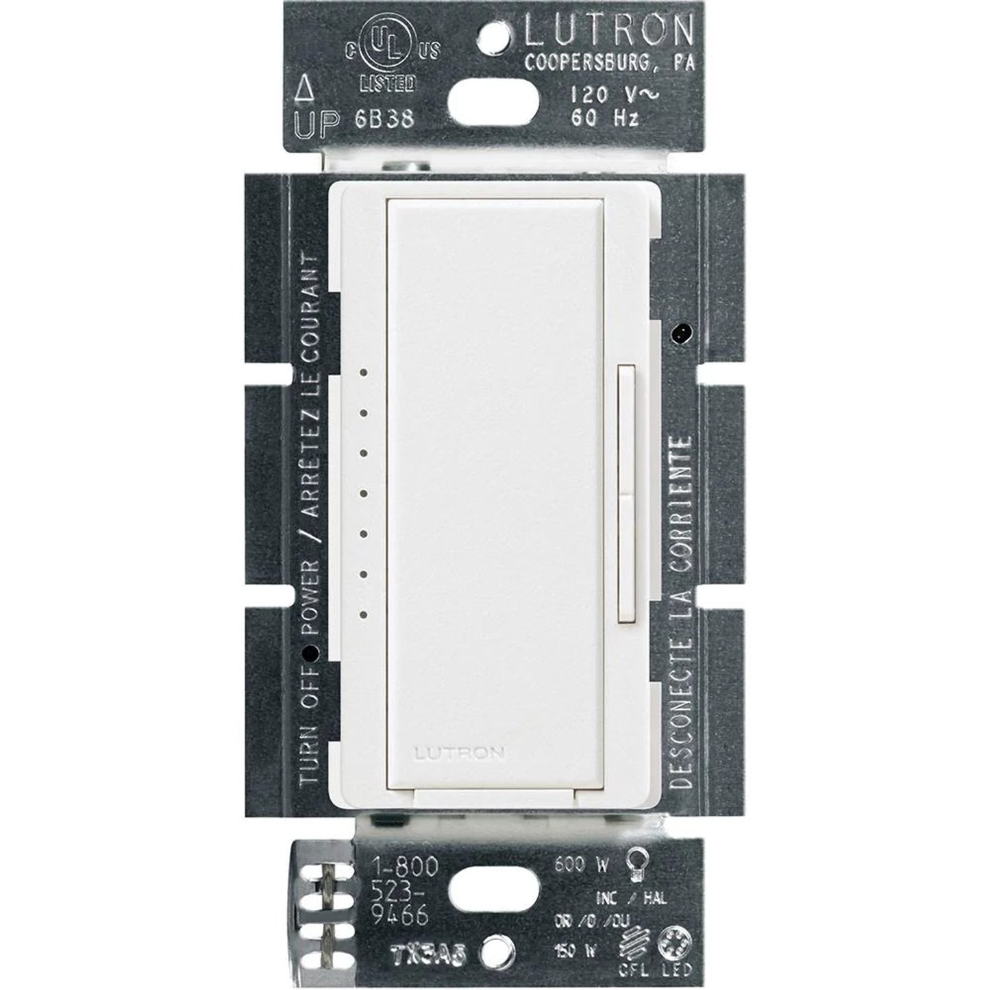 Lutron Maestro LED+ Dimmer Switch - 150W LED (Retail Pack) | MACL-153M-XX-C