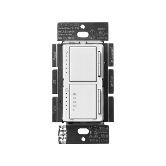 Lutron Maestro Dual Control - LED+ Dimmer & Countdown Timer | MACL-L3T251B