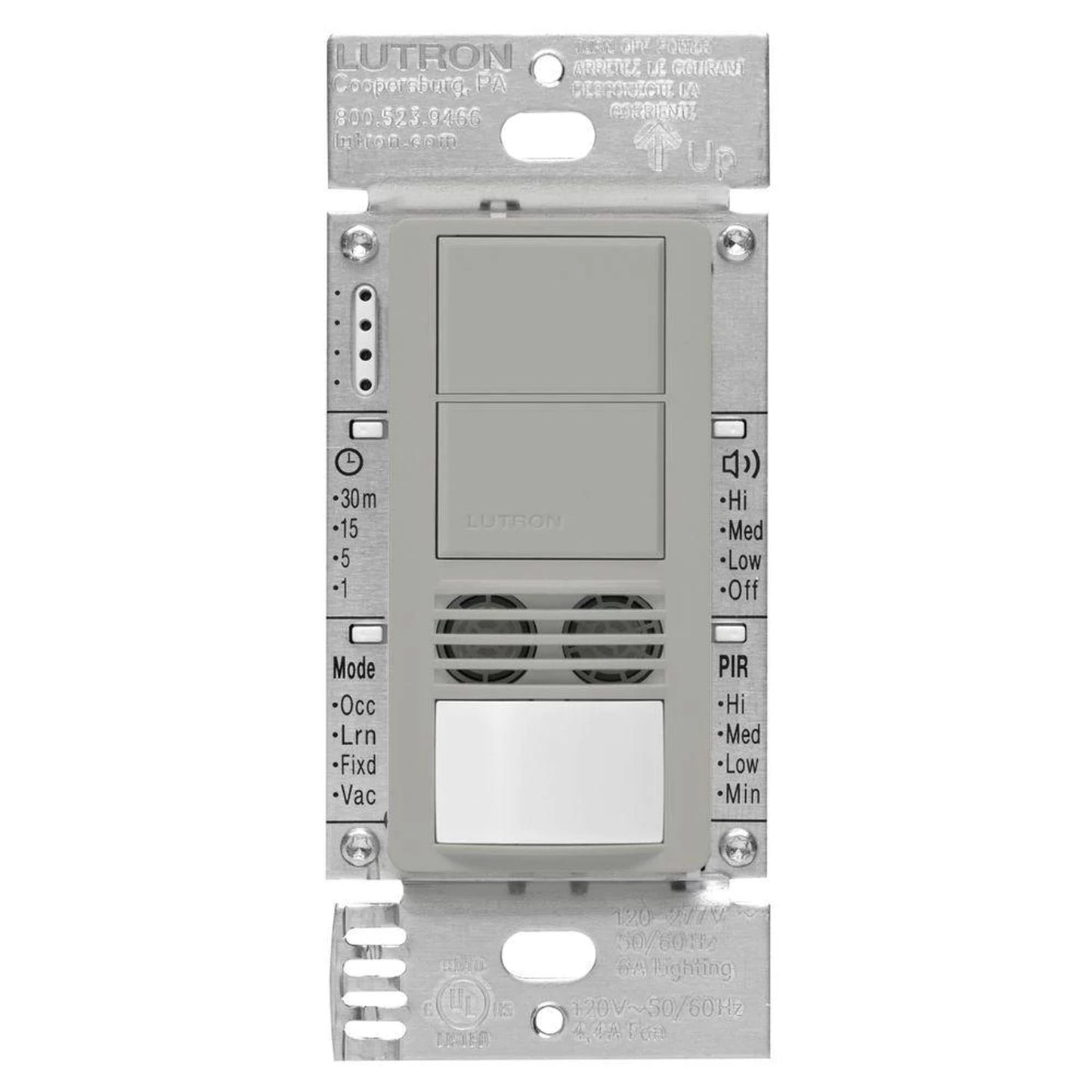 Lutron Maestro Dual-Tech Motion Sensor - Dual Circuit | MS-A202
