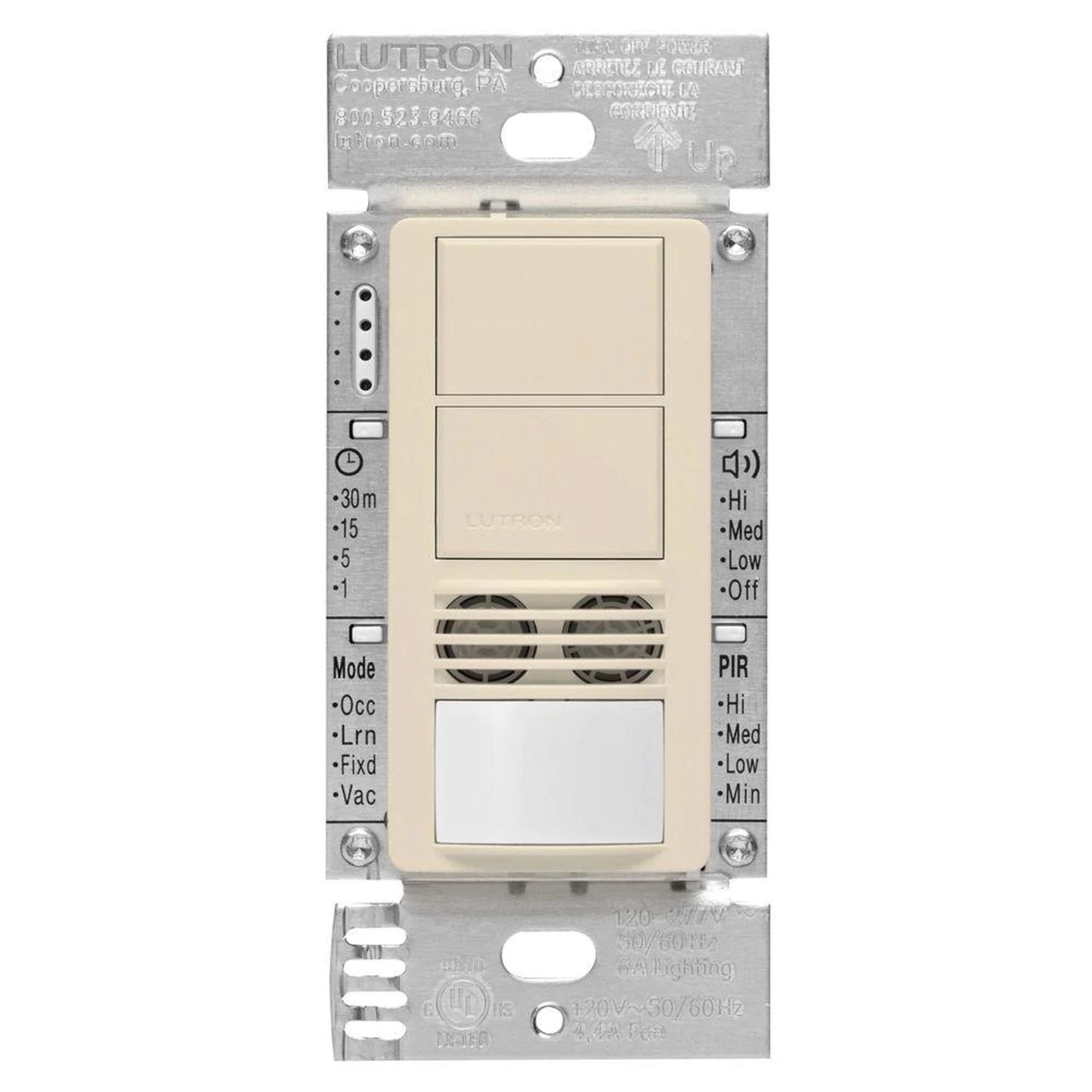 Lutron Maestro Dual-Tech Motion Sensor - Dual Circuit | MS-A202