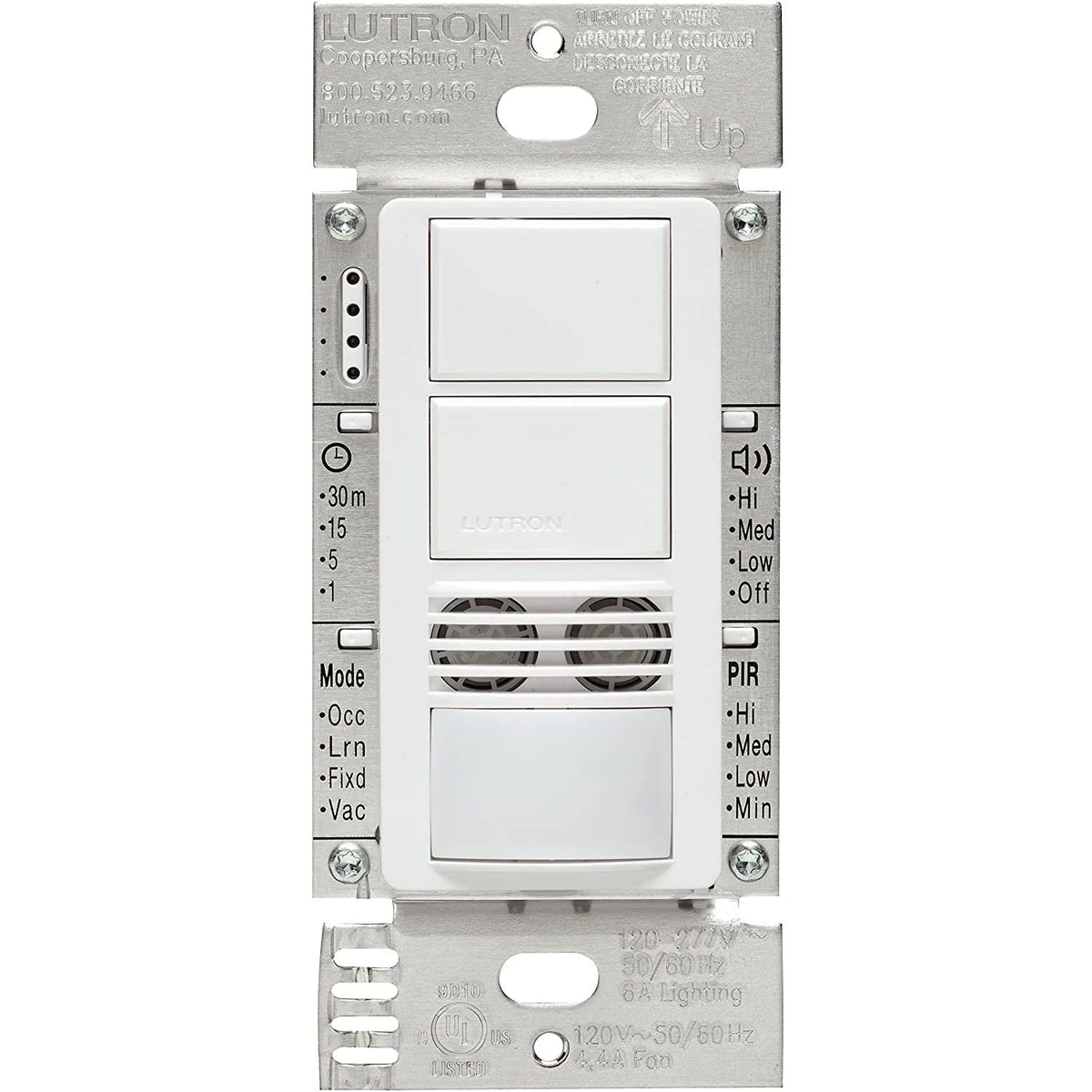 Lutron Maestro Dual-Tech Motion Sensor - Dual Circuit | MS-A202