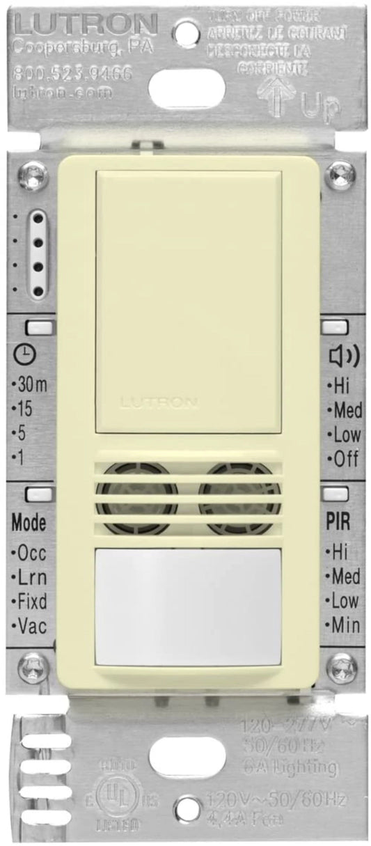 Lutron Maestro Dual-Tech Motion Sensor - PIR + Ultrasonic | MS-B102