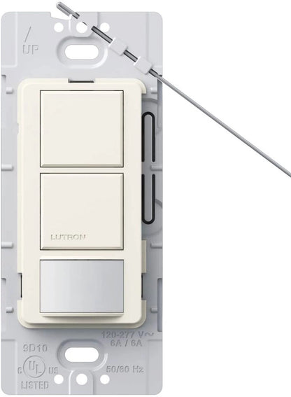 Lutron Maestro Dual-Circuit Motion Sensor Switch - Commercial | MS-OPS6-DDV