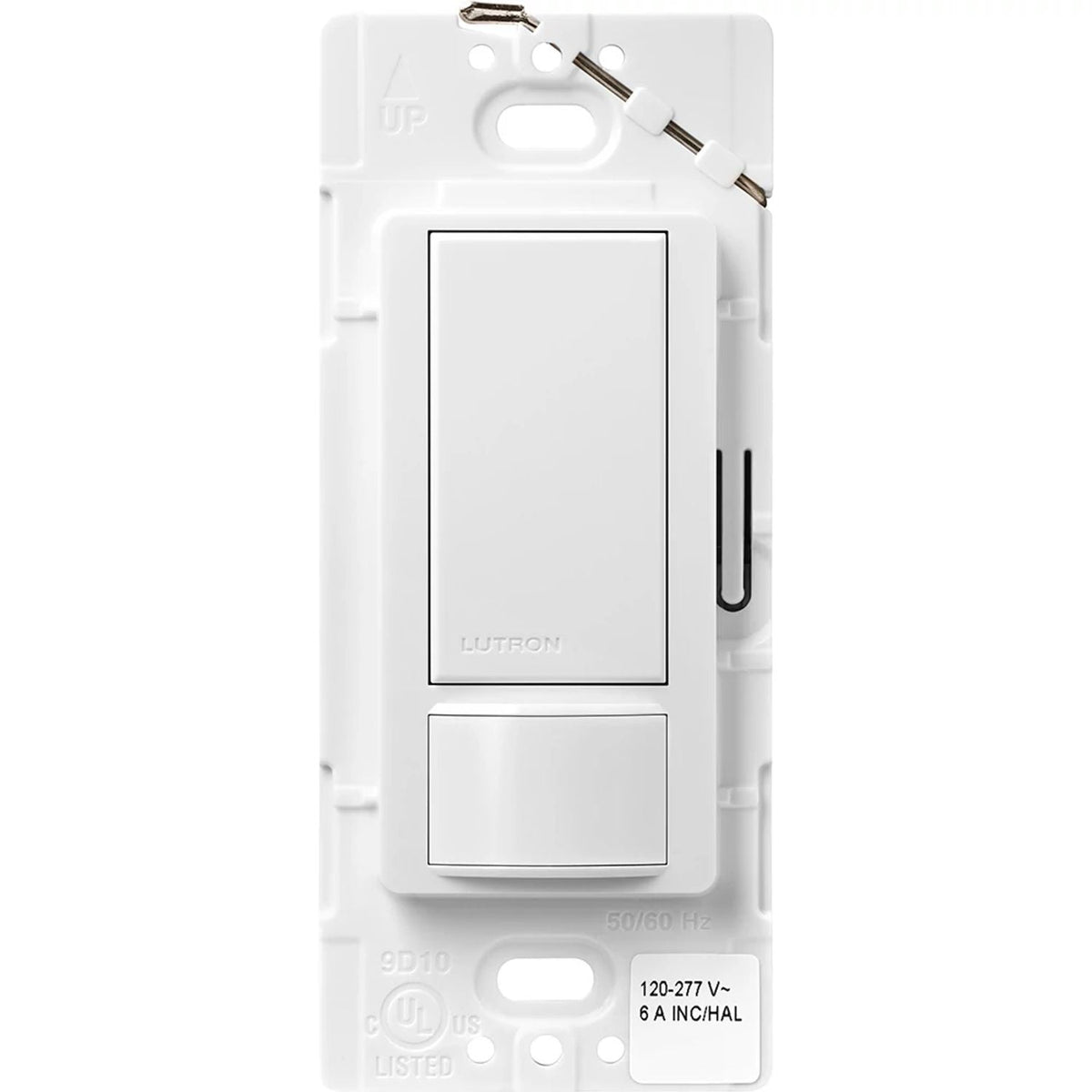 Lutron Maestro Vacancy Sensor Switch - 6A Dual Voltage | MS-VPS6M2-DV