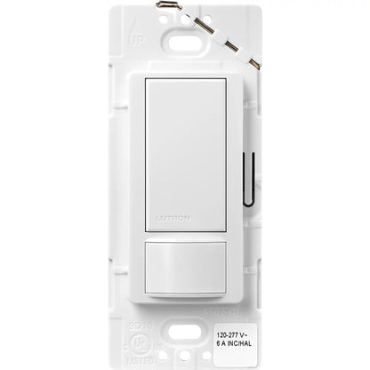 Lutron Maestro Vacancy Sensor Switch - 6A Dual Voltage | MS-VPS6M2-DV