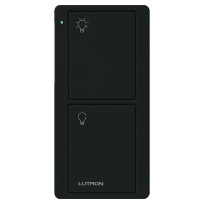 Lutron Pico 2 Button Remote Control (Light Icon) | PJ2-2B-GXX-L01
