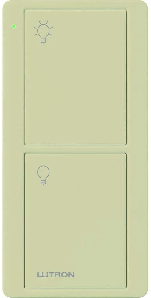 Lutron Pico 2 Button Remote Control (Light Icon) | PJ2-2B-GXX-L01
