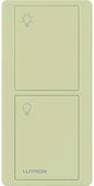 Lutron Pico 2 Button Remote Control (Light Icon) | PJ2-2B-GXX-L01