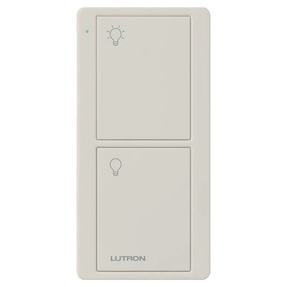 Lutron Pico 2 Button Remote Control (Light Icon) | PJ2-2B-GXX-L01