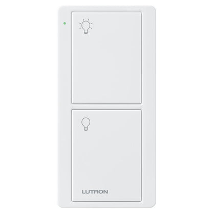 Lutron Pico 2 Button Remote Control (Light Icon) | PJ2-2B-GXX-L01