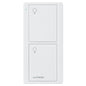 Lutron Pico 2 Button Remote Control (Light Icon) | PJ2-2B-GXX-L01