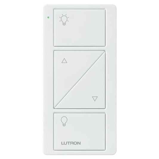 Product Display Visual of the SKU: PJ2-2BRL-GWH-L01 for Marketing of theLutron Pico 2-Button Remote with Raise/Lower - Wireless Control | PJ2-2BRL-GXX-L01