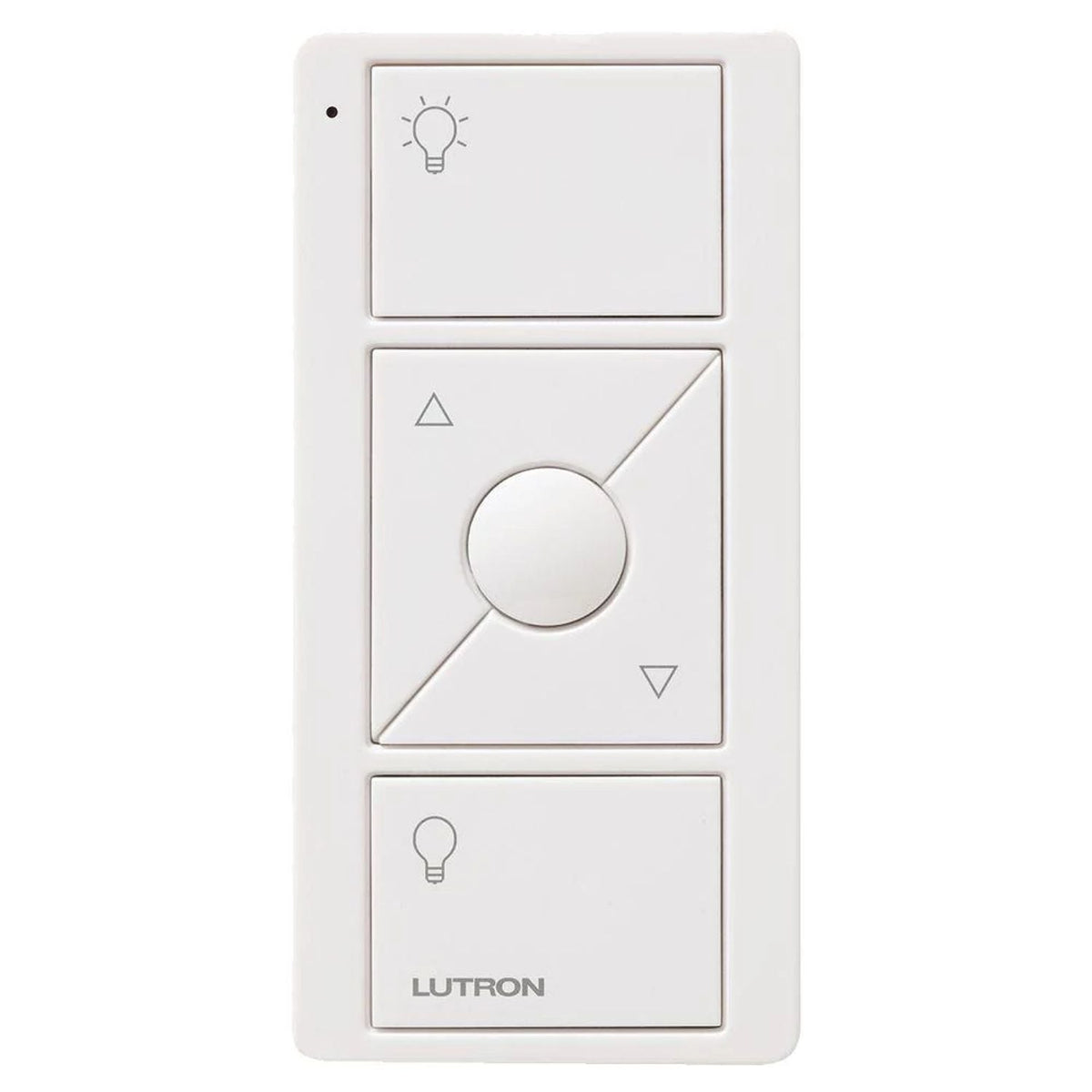Lutron Pico Wireless 3-Button Remote Control | PJ2-3BRL-WH-L01R
